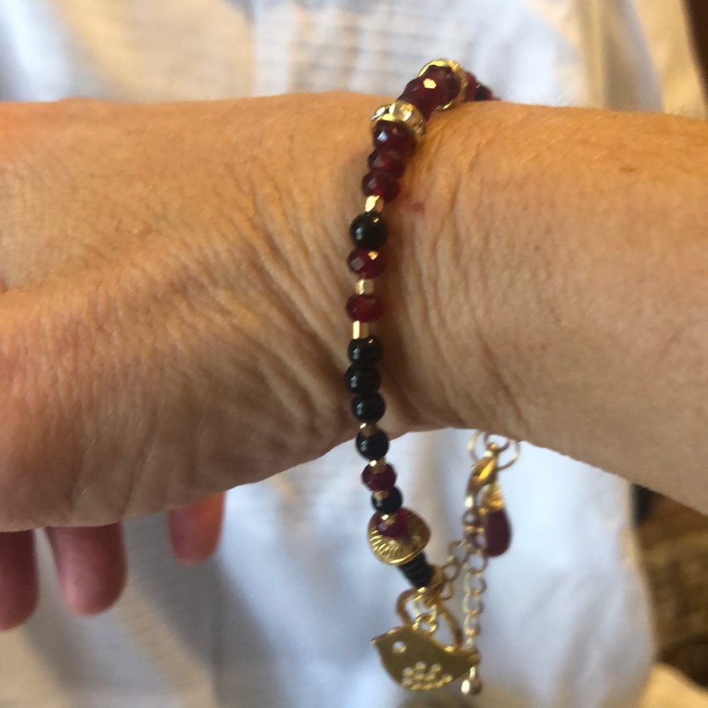 RED RUBY AND BLACK ONYX - Picture 7 of 8
